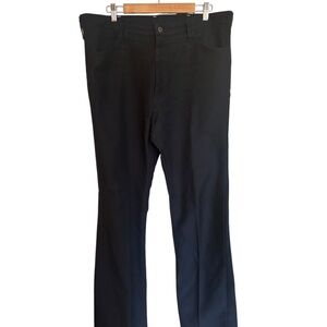 Vintage Black Wrangler Bootcut Men's Jeans Size 38